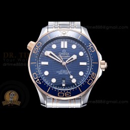 Seamaster 300m RG/SS Blue...