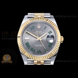 Datejust 41 904L YG/SS Grey...