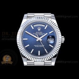 Day-Date 40mm 904L SS Blue...