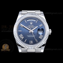 Day-Date 40mm 904L SS Blue...