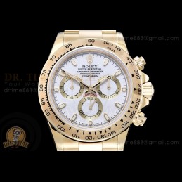 Daytona 116508 YG White...