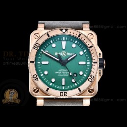 BR03-92 Diver 42mm BR Green...