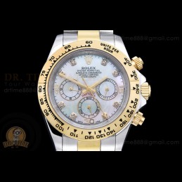 Daytona 116523 YG/SS White...
