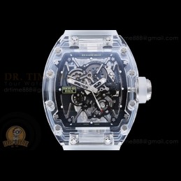 RM35-01 CRY/Black Skeleton...