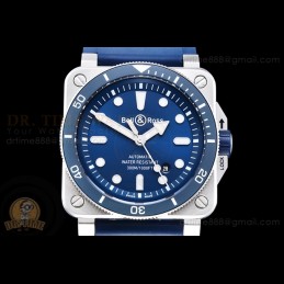 BR03-92 Diver 42mm SS Blue...