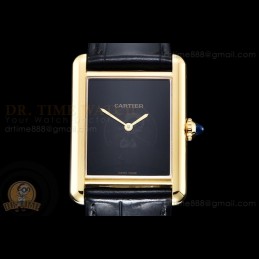 Tank Louis YG Black Dial on...