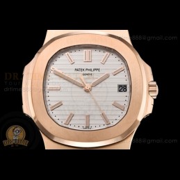 Nautilus 5711 RG White Dial...