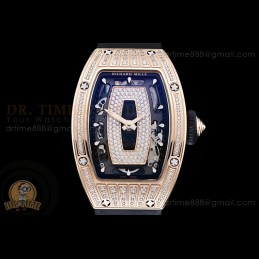 RM07 RG Diam Bezel Black...