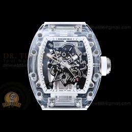 RM055 CRY/White Skeleton...