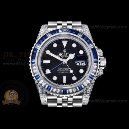 GMT-Master II 904L SS Black...