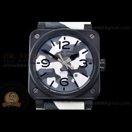 BR03-92 "White Camo" 42mm...