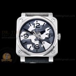 BR03-92 "White Camo" 42mm...