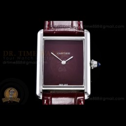 Cartier Tank Must SS Red...