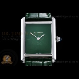 Cartier Tank Must SS Green...