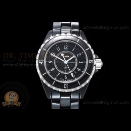 J12 33mm CER Black Dial on...