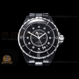 J12 38mm CER Black Dial on...
