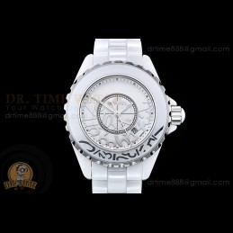 J12 33mm CER White Dial on...