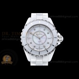 J12 33mm CER White Dial on...