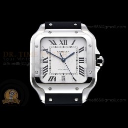 Santos De Cartier Large SS...