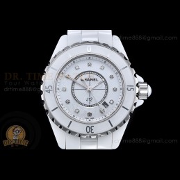 J12 33mm CER White Dial on...