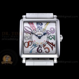 Master Square 33mm SS White...