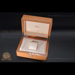 Omega Wooden Box with Cards...