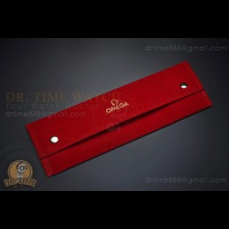 Omega Red Watch Pouch with...