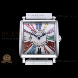 Master Square 33mm SS White...