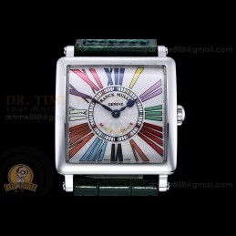 Master Square 33mm SS White...