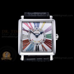 Master Square 33mm SS White...