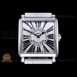 Master Square 33mm SS White...