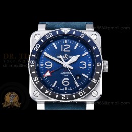 BR03-93 Diver 42mm SS Blue...