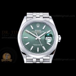 Datejust 36mm 904L SS Green...