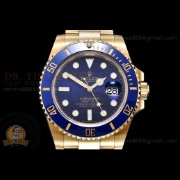 Submariner 116618LB YG Blue...