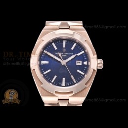 Overseas 4600V RG Blue Dial...